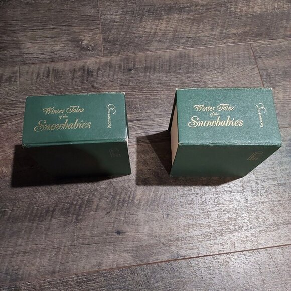 Snowbabies “Don't Fall Off & Hold On Tight" Dept 56 #7956 & #79685 2 Retired - Picture 13 of 13